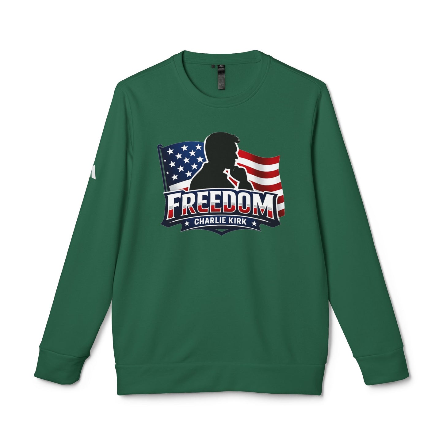 Charlie Kirk Freedom Crewneck Adidas Sweatshirt