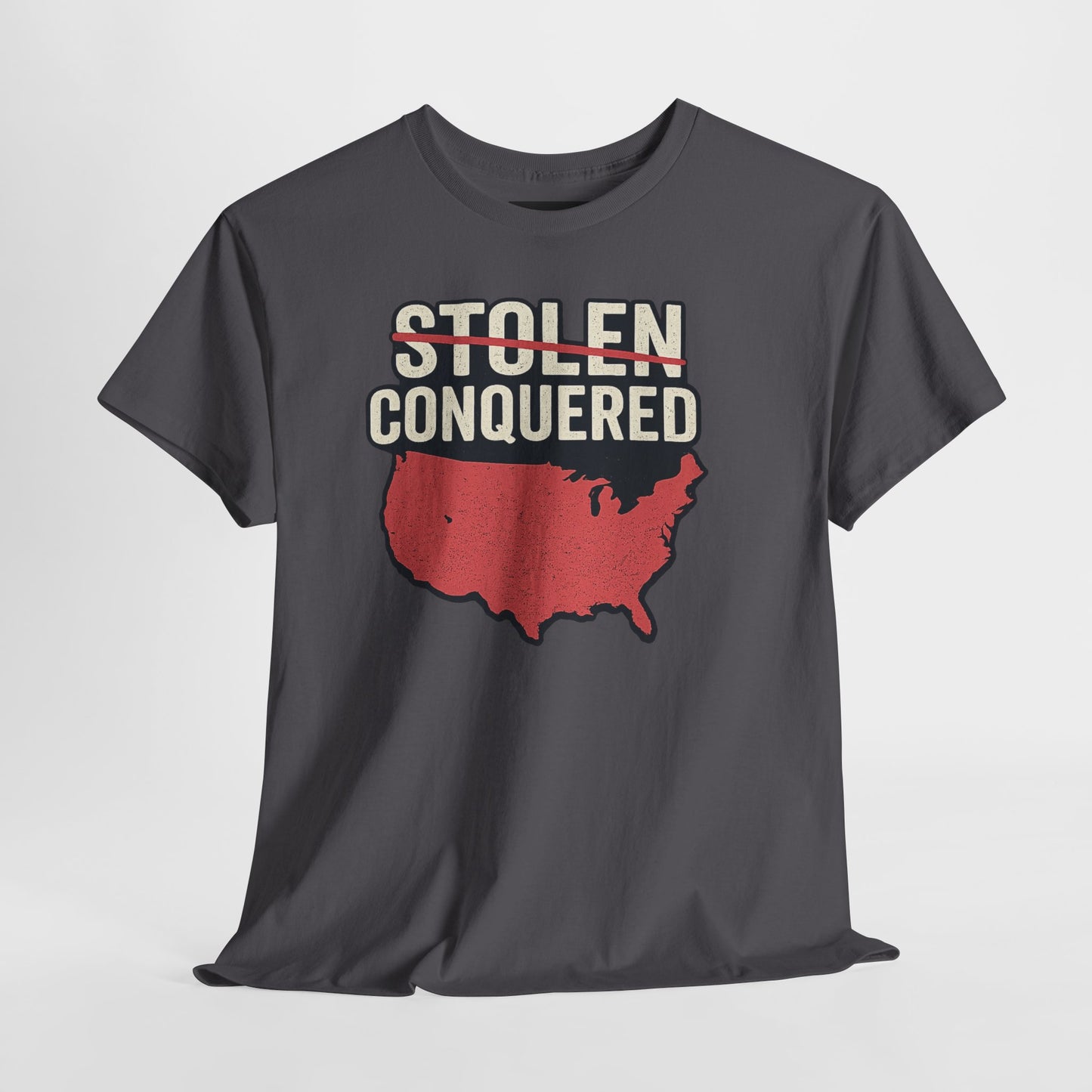 Stolen Conquered USA Gildan Brand T-Shirt