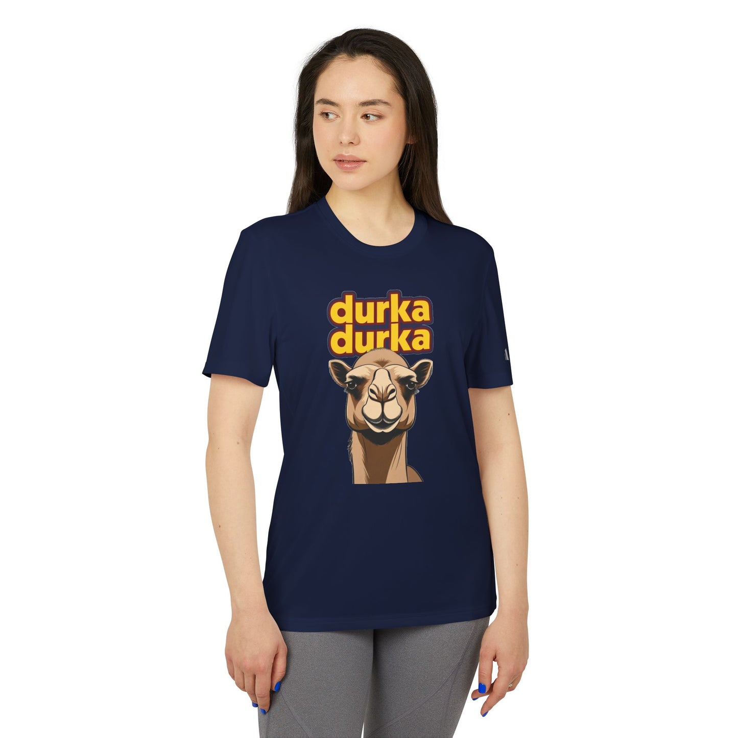 "Durka Durka" Camel Adidas Brand T-Shirt