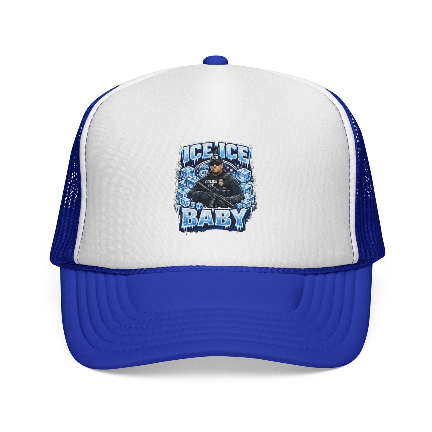 Ice Ice Baby ICE Agent Trucker Hat