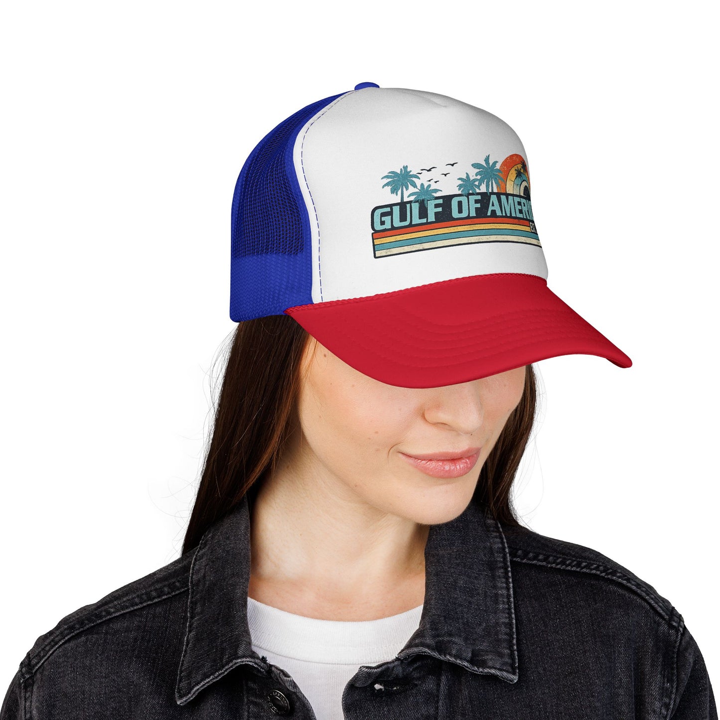 Gulf of America Vintage Trucker Cap