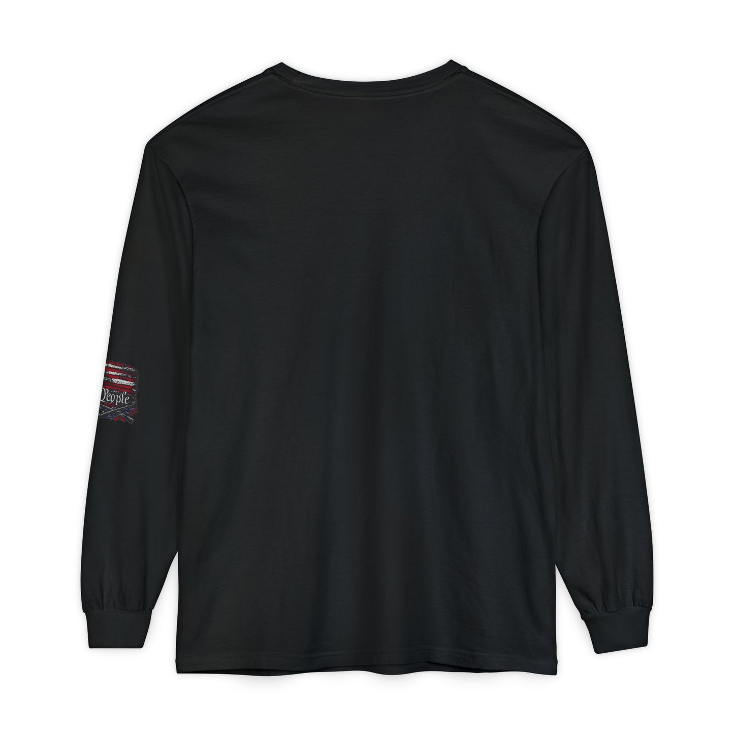 We the People 1776 Flag Comfort Color Brand Long Sleeve
