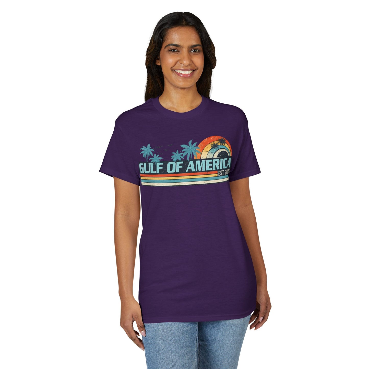 Gulf of America Vintage Gildan Brand T-Shirt