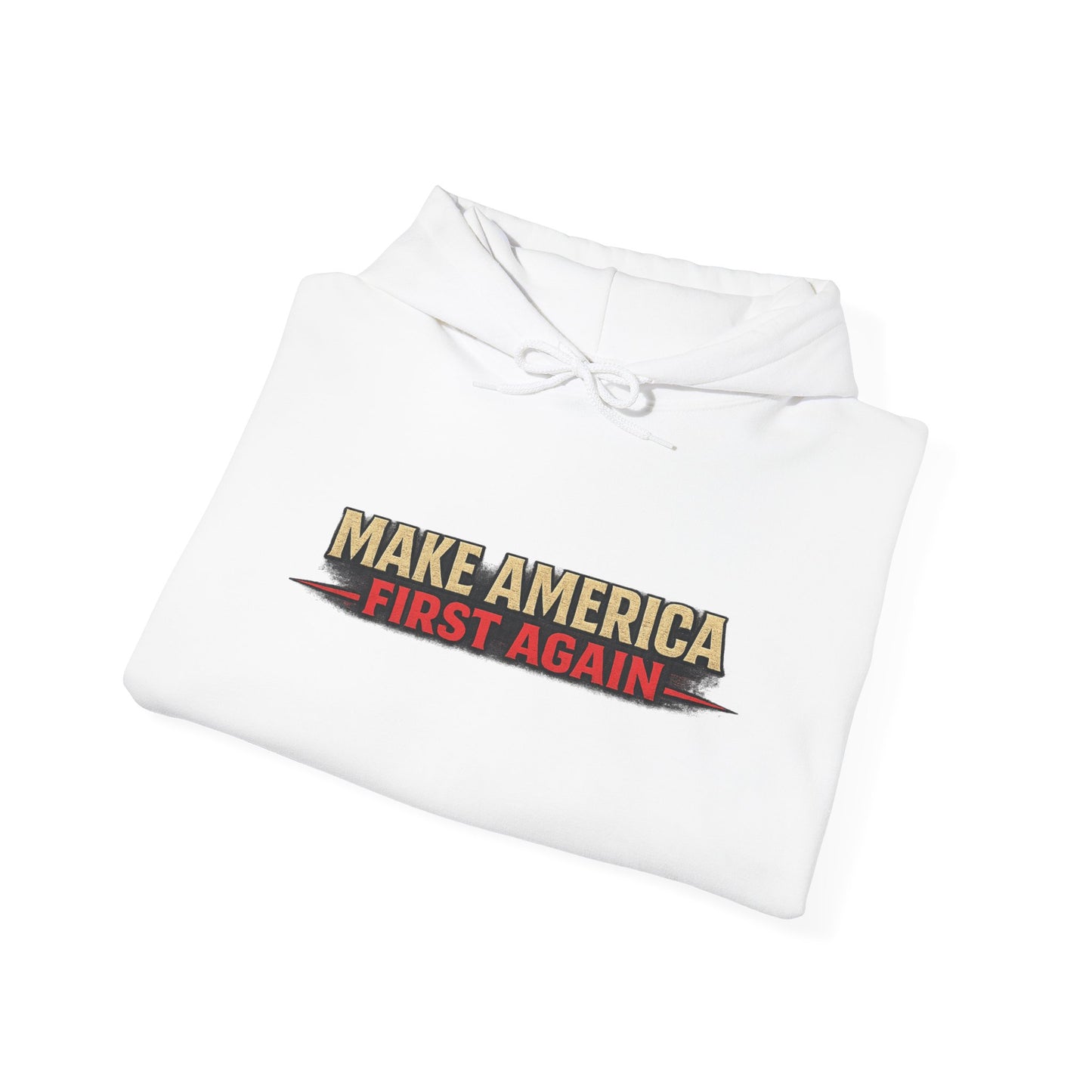 "Make America First Again" America First Is Not A Slogan - It's A Standard Comfort Color Brand Hoodie