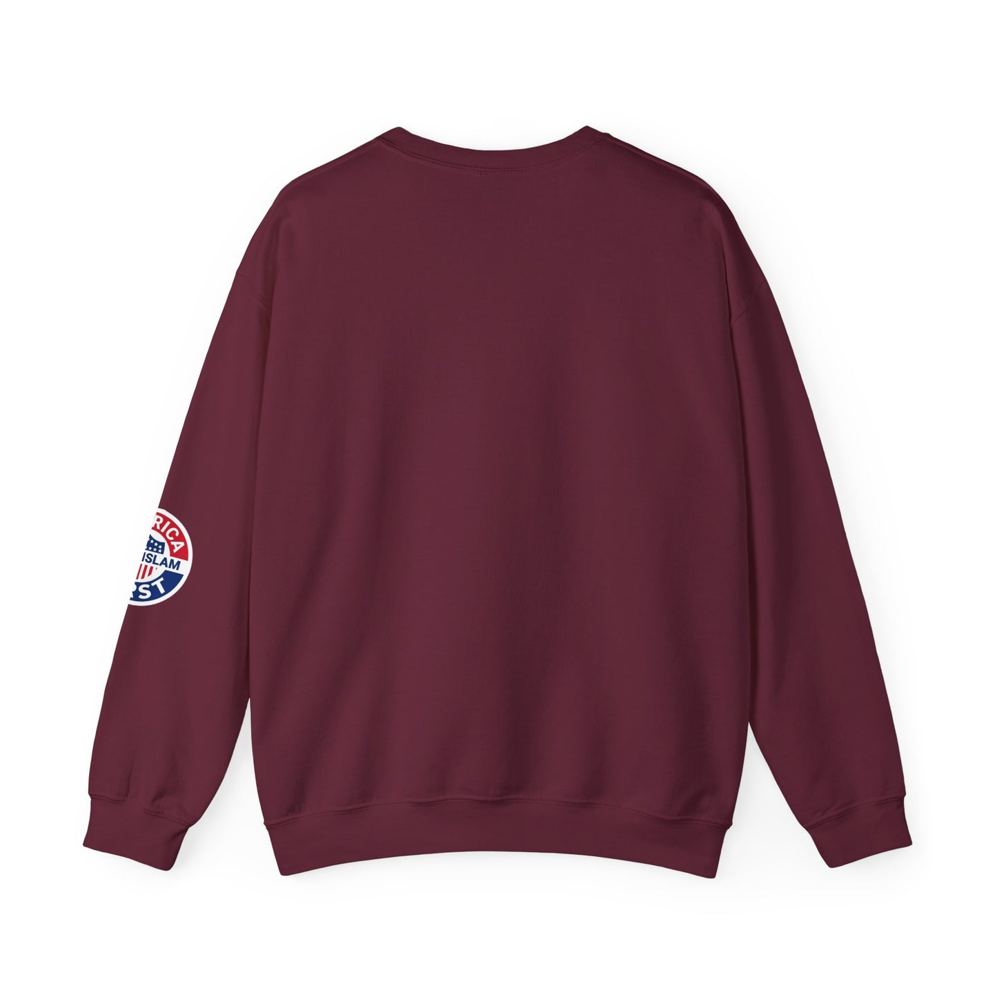 Zohran Mam-Commie Sucks/America First F*CK ISLAM Gildan Brand Crewneck Sweatshirt