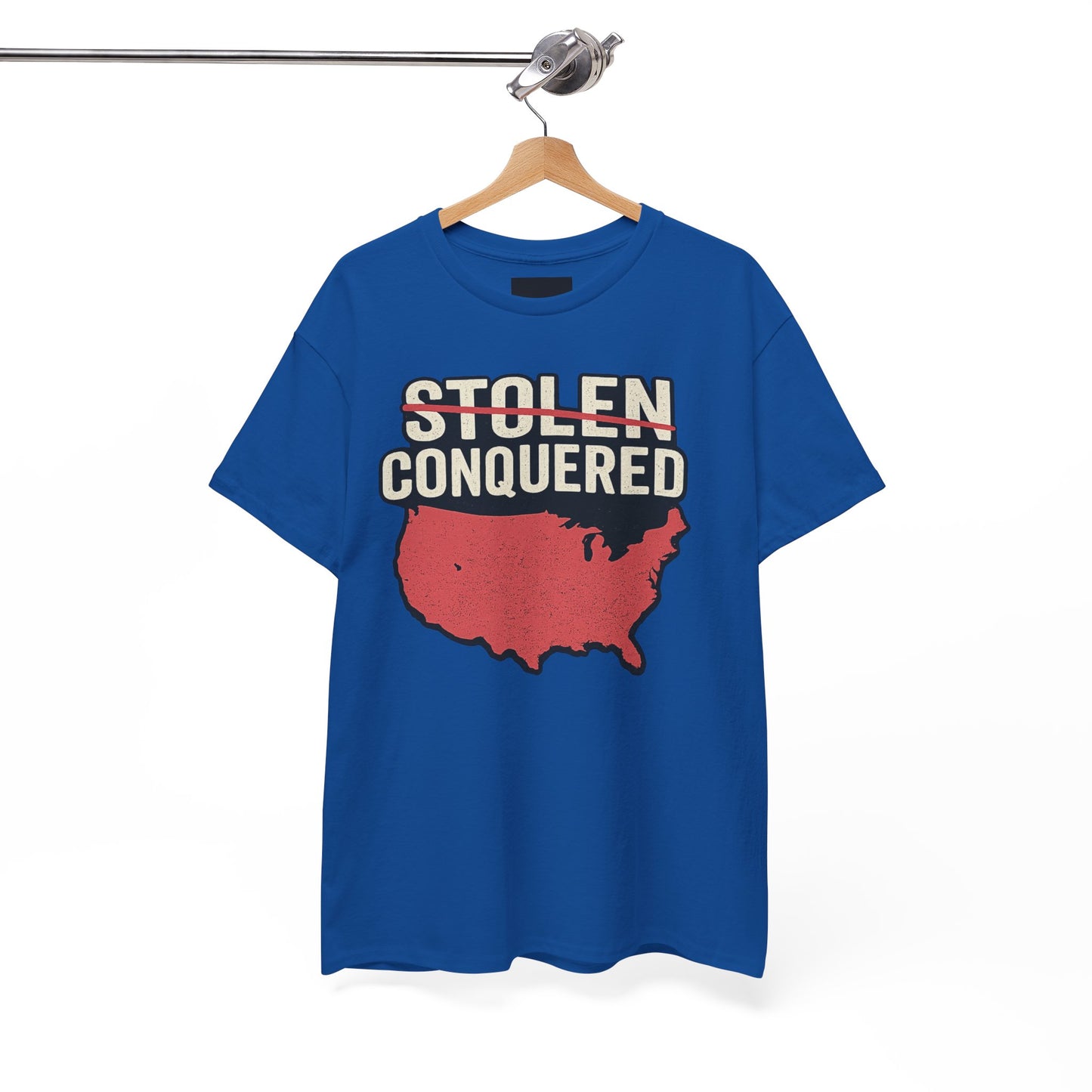 Stolen Conquered USA Gildan Brand T-Shirt