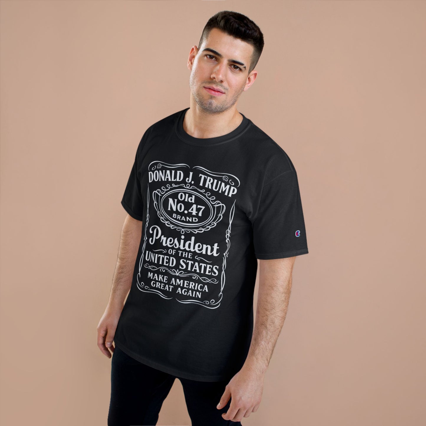 Trump "Old No. 47" President Champion Brand T-Shirt