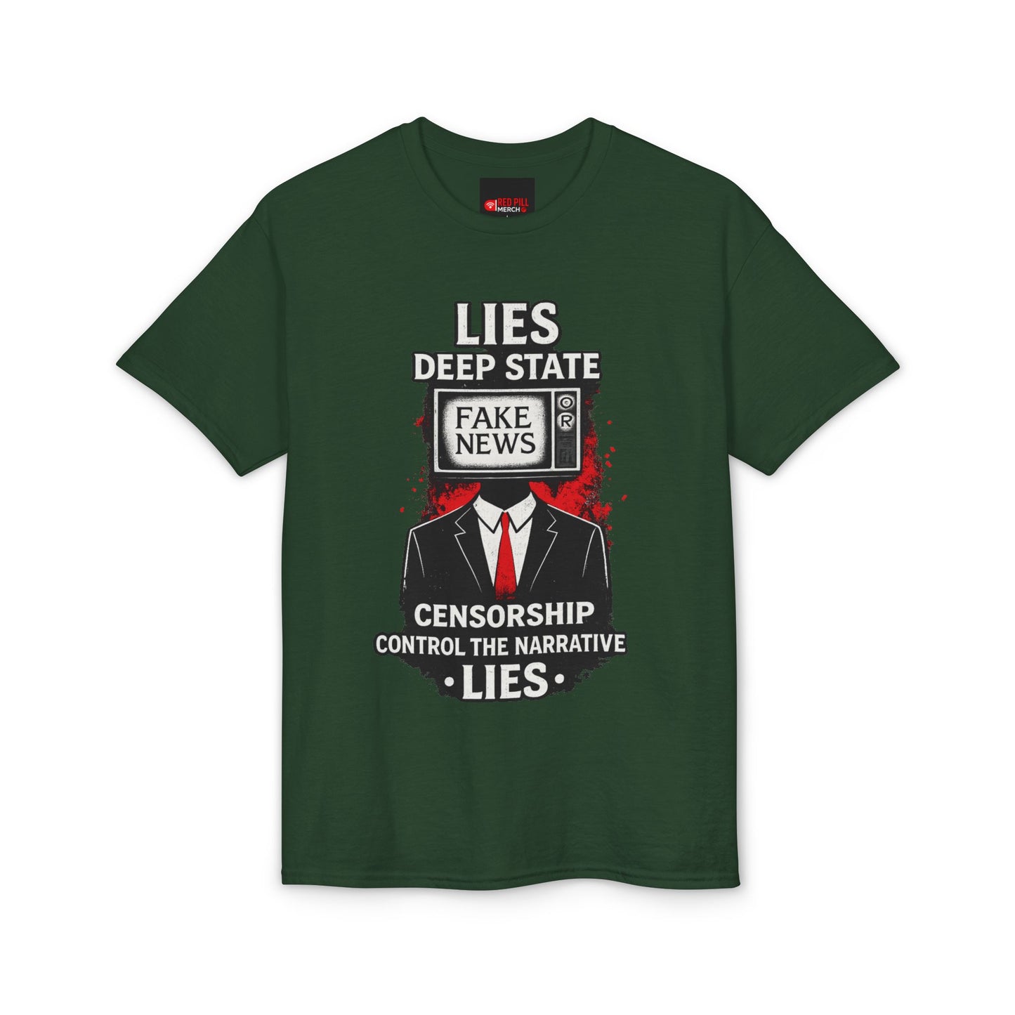 Fake News Political Statement Gildan Brand T-Shirt