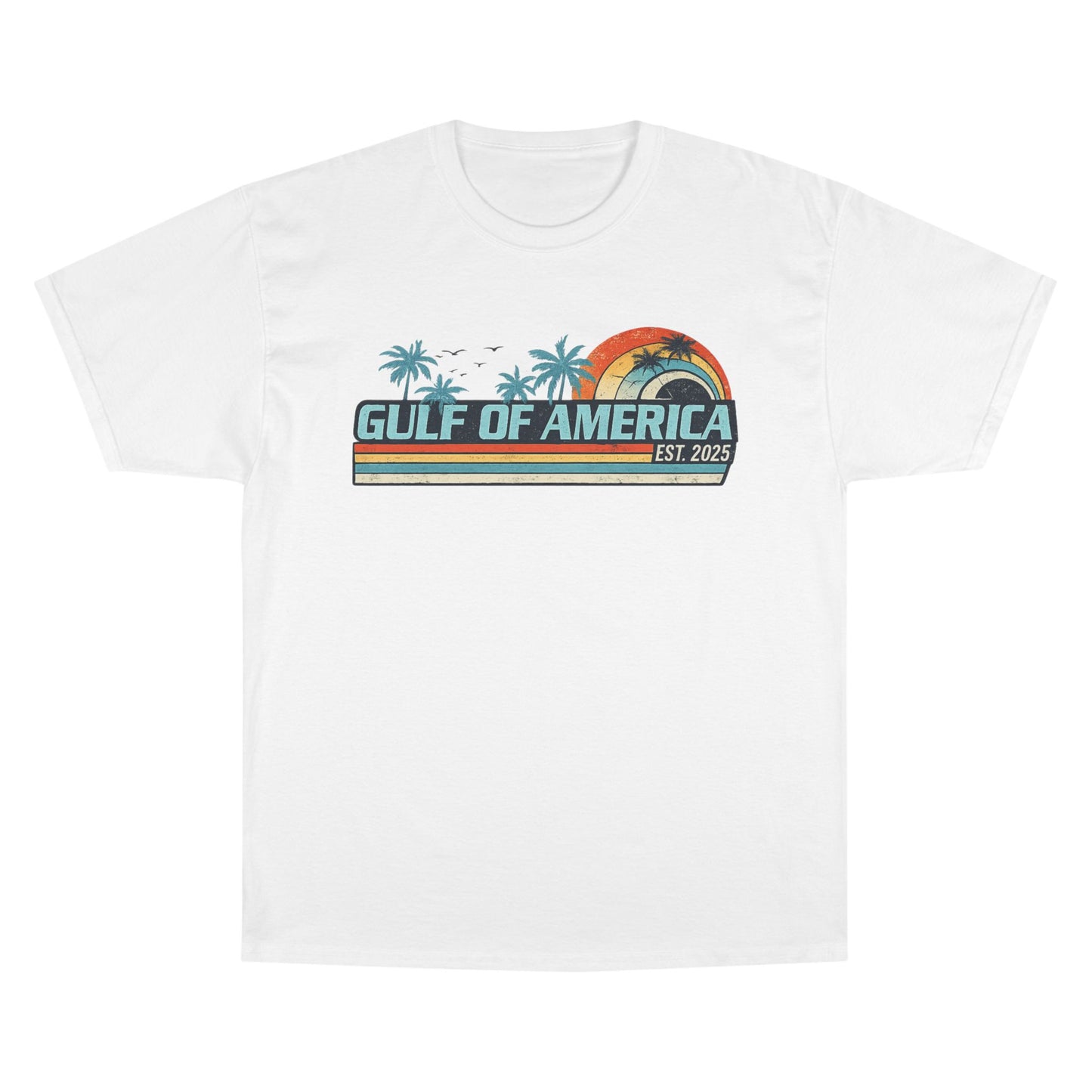 Gulf of America Vintage Champion Brand T-Shirt
