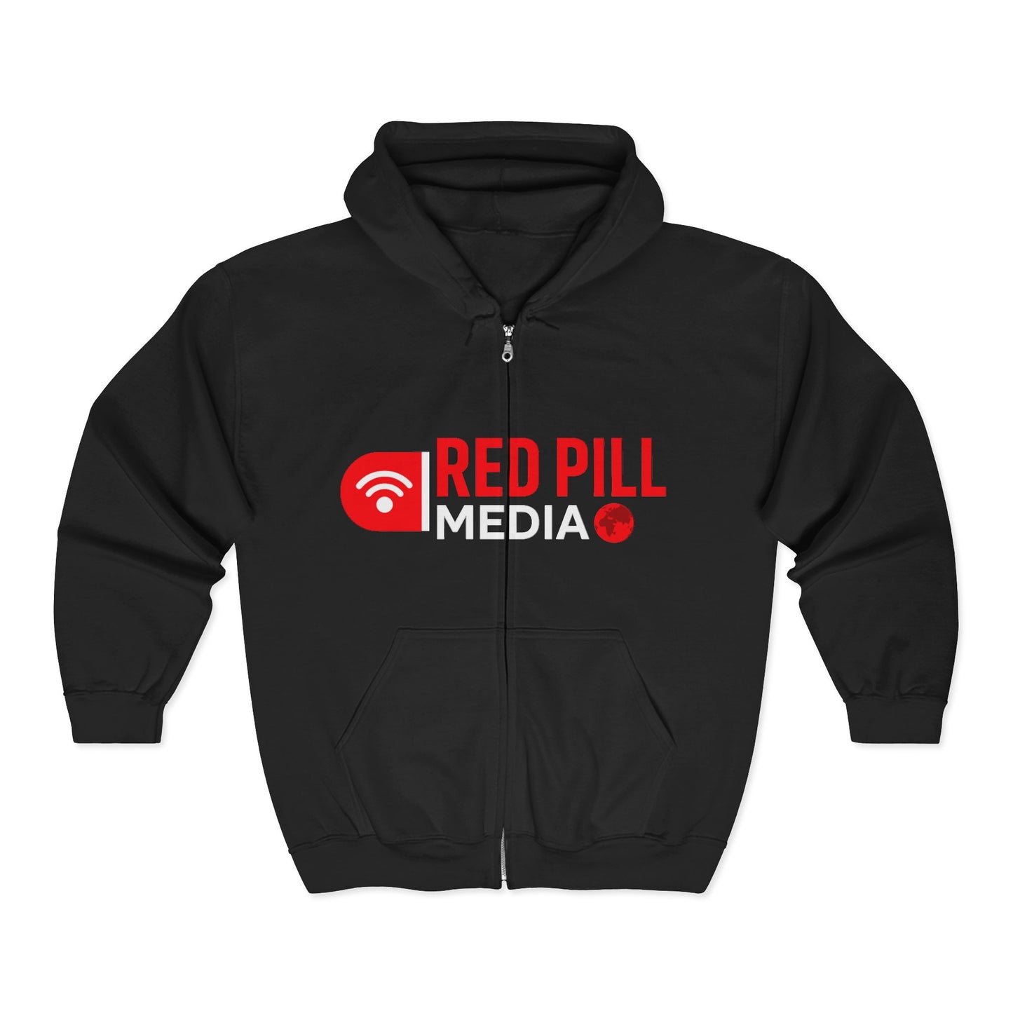 Red Pill Media Full-Zip Hoodie