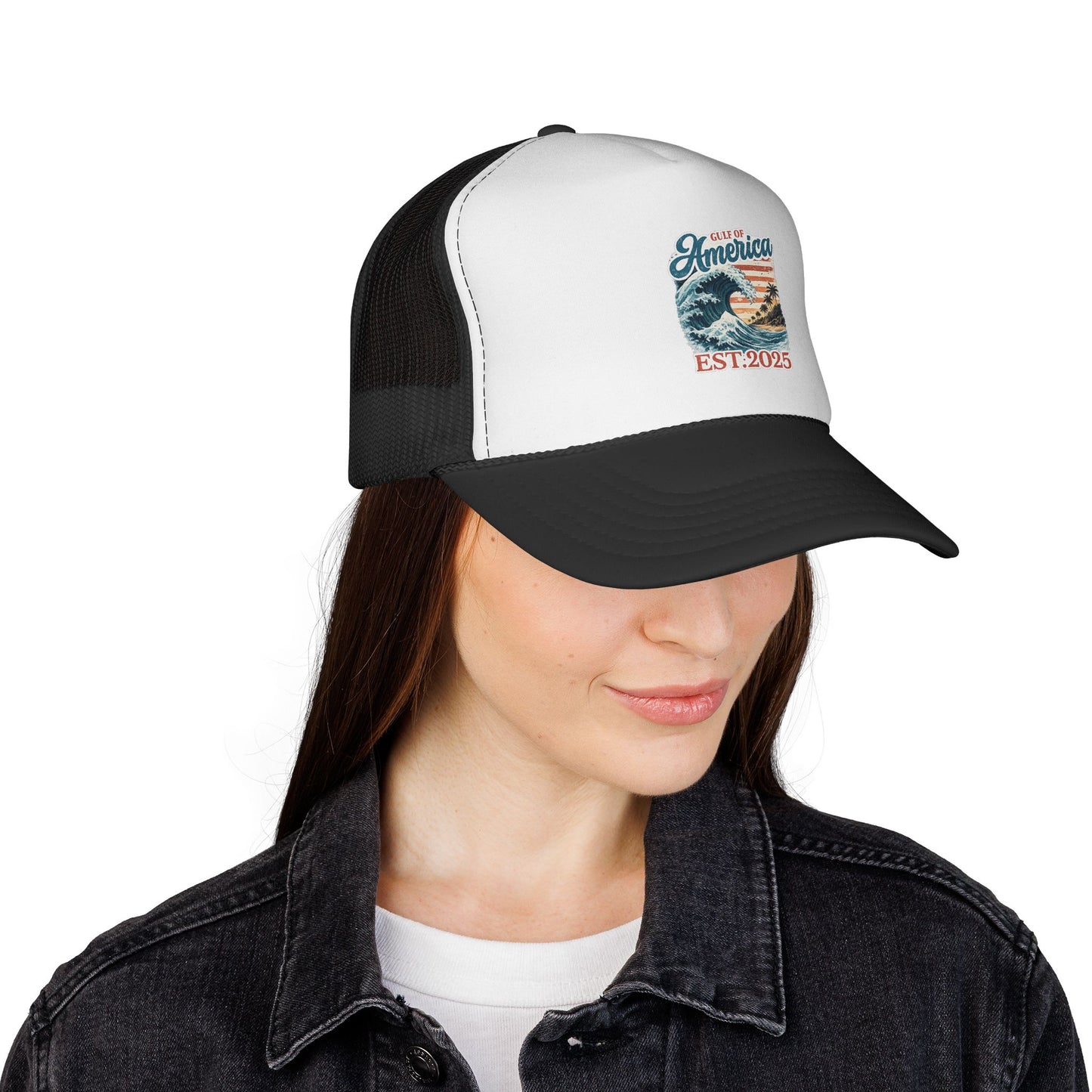 Gulf of America Est. 2025 Waves Trucker Cap