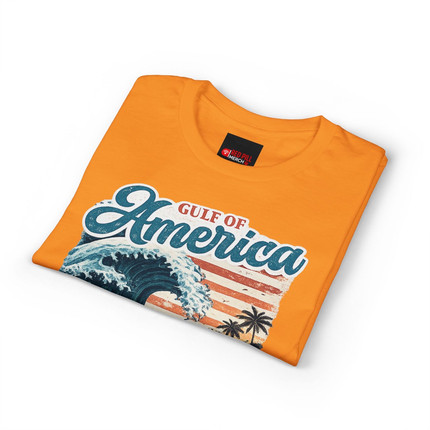 Gulf of America Est. 2025 Waves Gildan Brand T‑Shirt