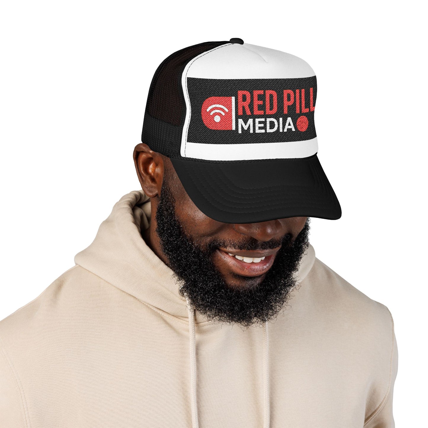 Red Pill Media Embroidered Foam Trucker Hat