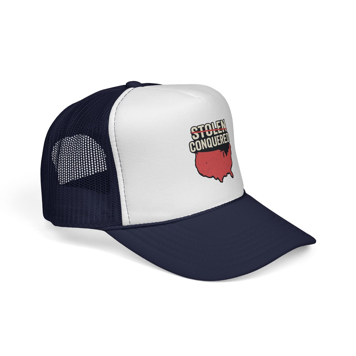 Stolen Conquered USA Trucker Cap