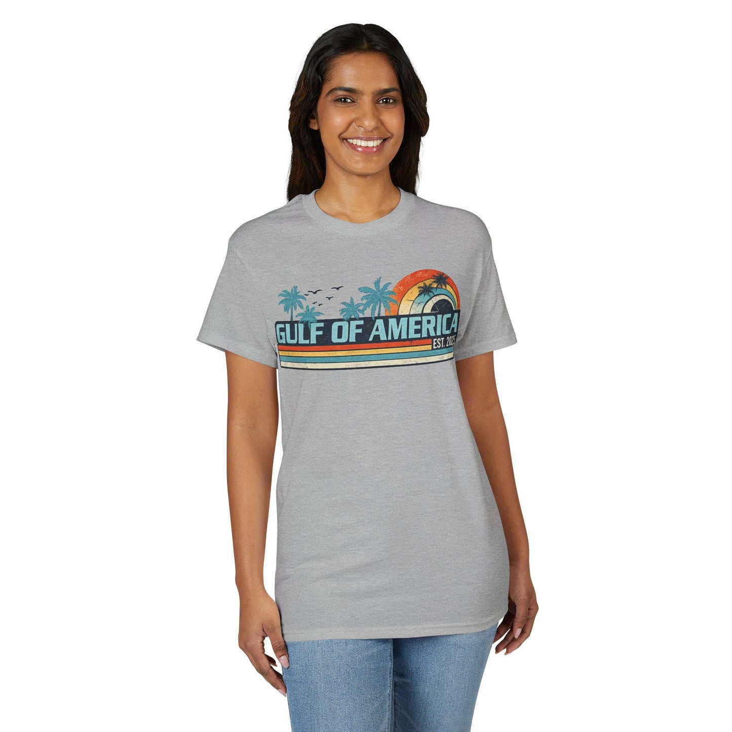 Gulf of America Vintage Gildan Brand T-Shirt