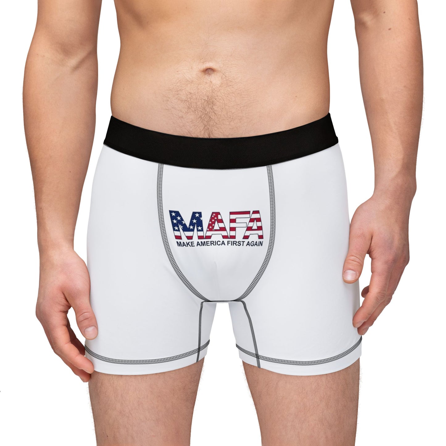 M.A.F.A "MAKE AMERICA FIRST AGAIN" Men's Boxer Briefs