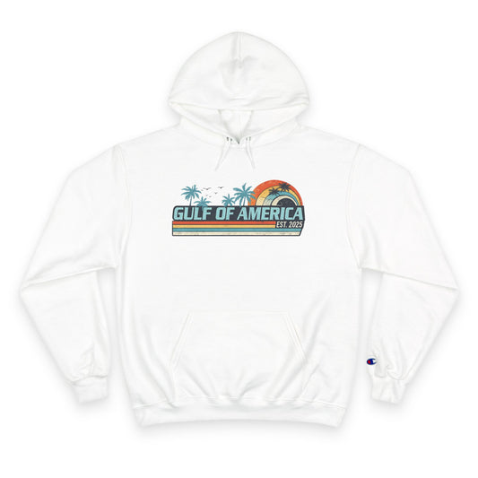 Gulf of America Vintage Champion Brand Hoodie