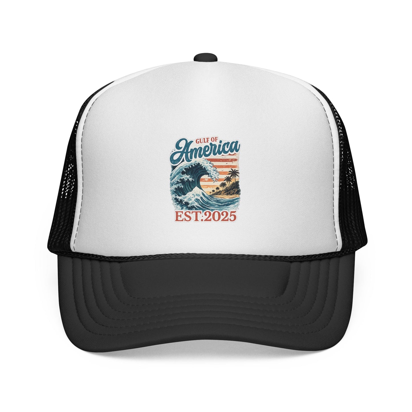 Gulf of America Est. 2025 Waves Trucker Cap