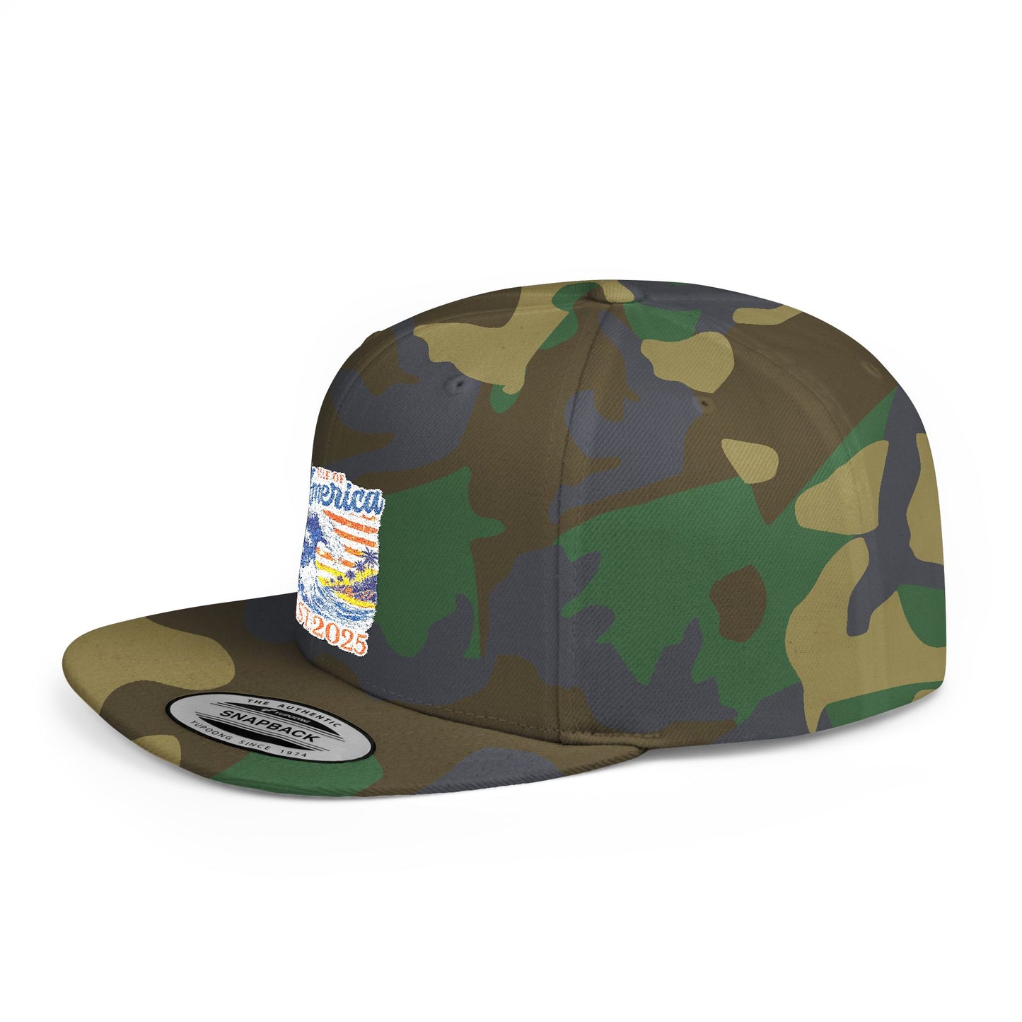 Gulf of America Est. 2025 Waves Snapback Hat