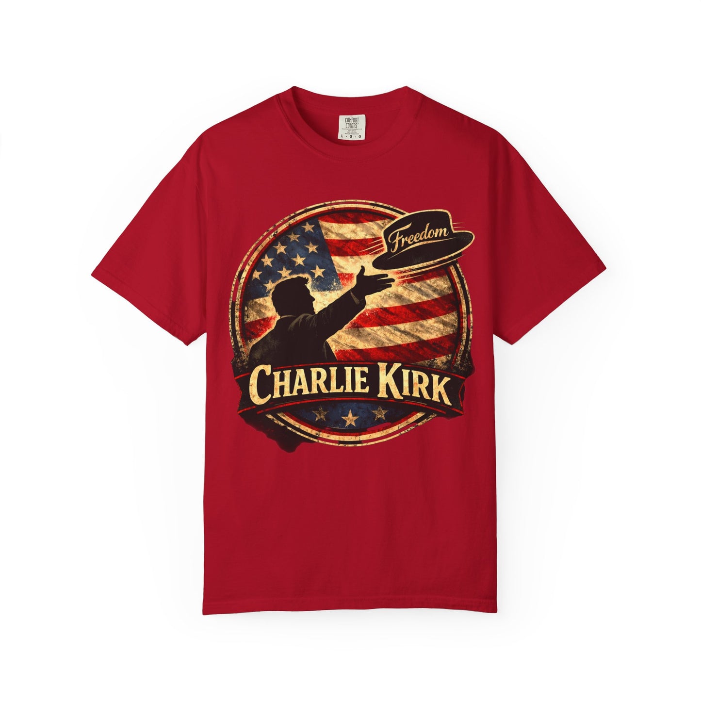 Charlie Kirk Freedom Graphic T-Shirt — Charlie Kirk Design