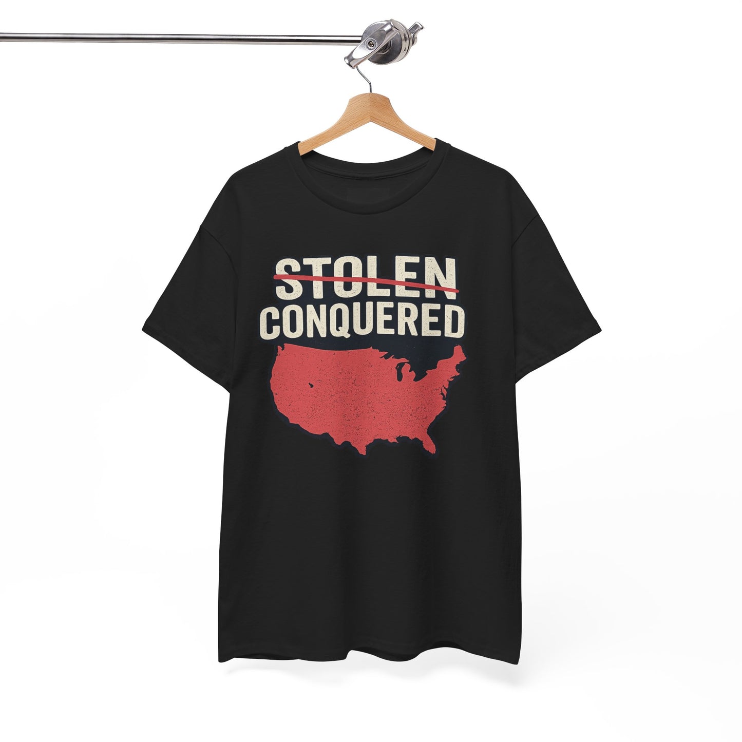 Stolen Conquered USA Gildan Brand T-Shirt