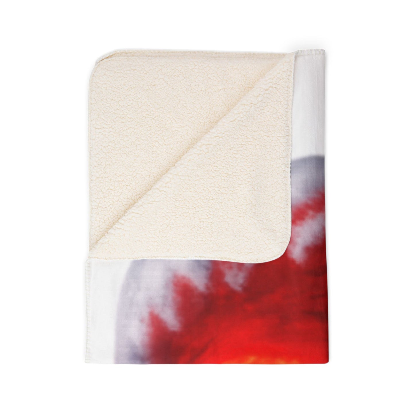 Red Wave USA Fleece Sherpa Blanket