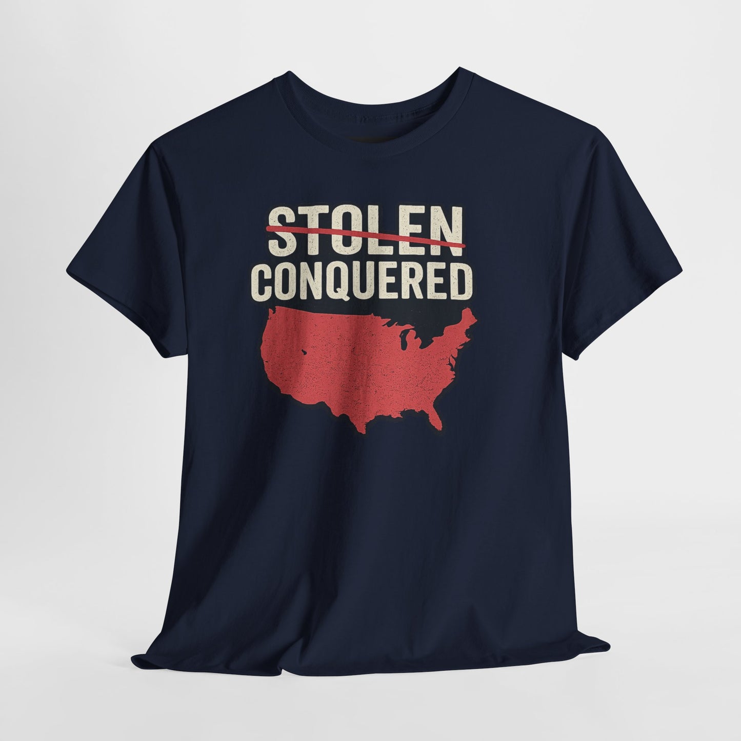 Stolen Conquered USA Gildan Brand T-Shirt