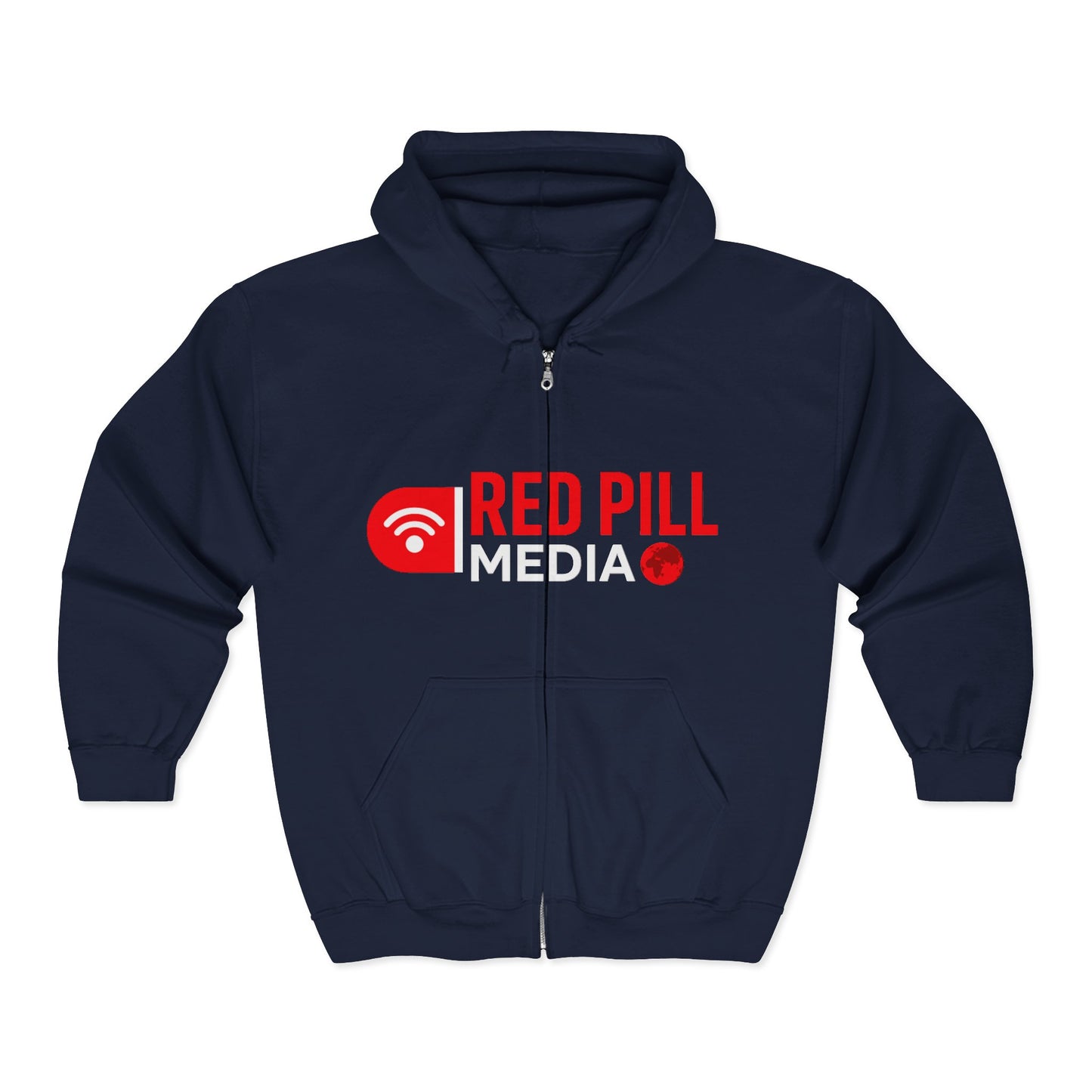 Red Pill Media Full-Zip Hoodie