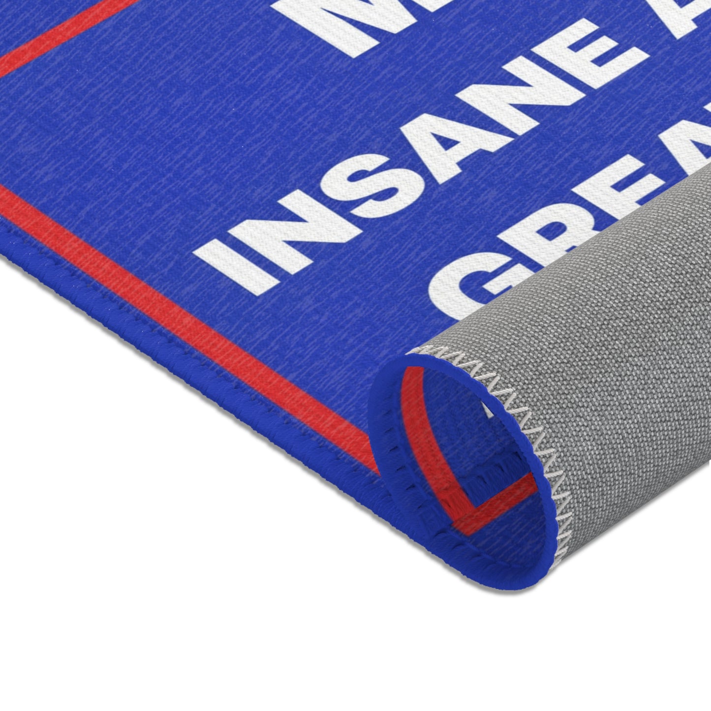 "Make Insane Asylums Great Again" Area Rug