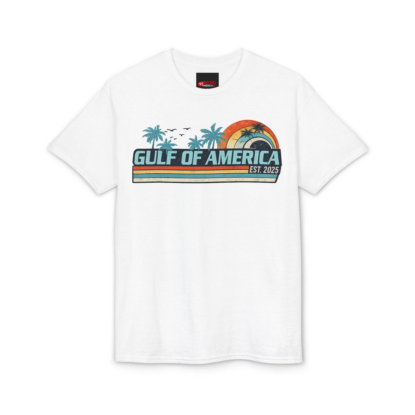 Gulf of America Vintage Gildan Brand T-Shirt