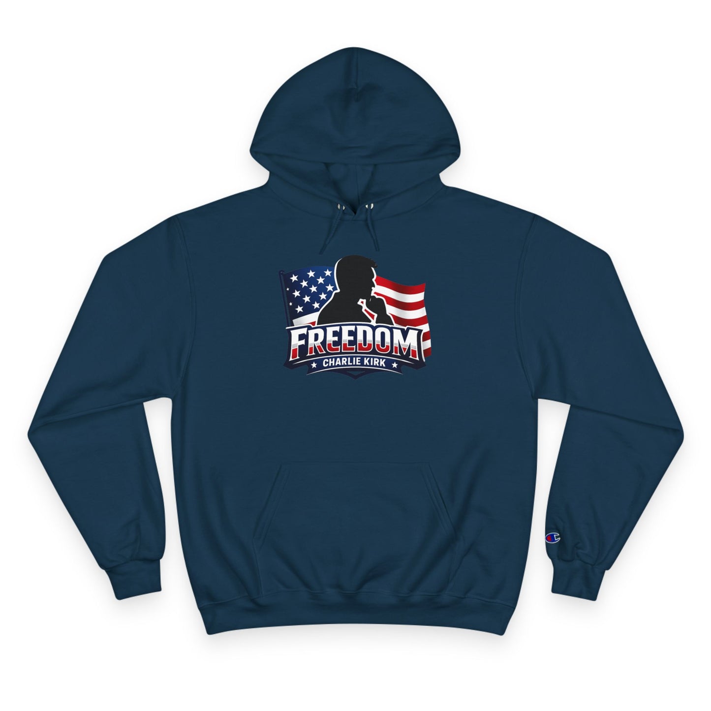 Charlie Kirk Freedom Champion Brand Hoodie