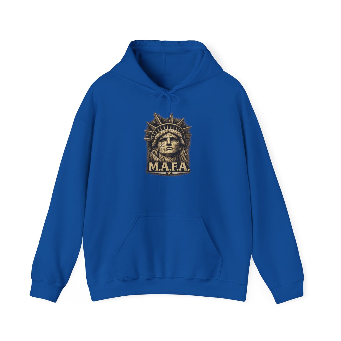 M.A.F.A. "Statue Of Liberty" "Sovereignty Security Prosperity " Comfort Color Brand Hoodie