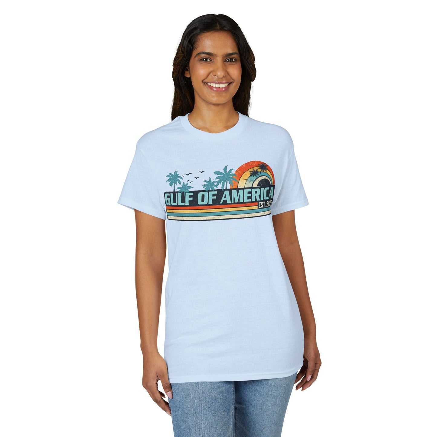 Gulf of America Vintage Gildan Brand T-Shirt