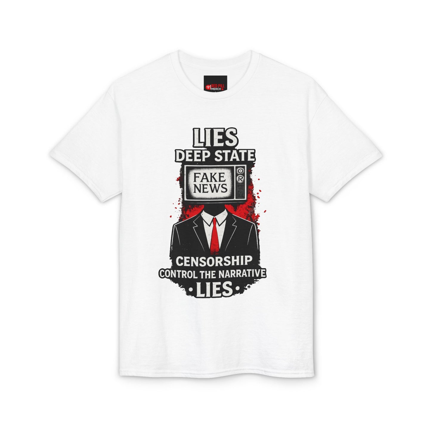 Fake News Political Statement Gildan Brand T-Shirt