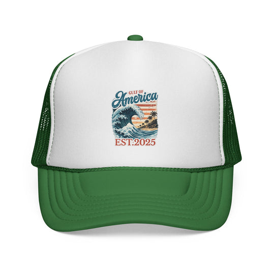 Gulf of America Est. 2025 Waves Trucker Cap