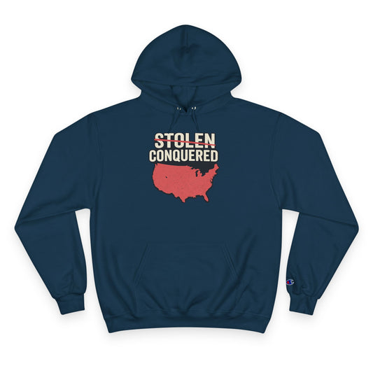 Stolen Conquered USA Champion Brand Hoodie