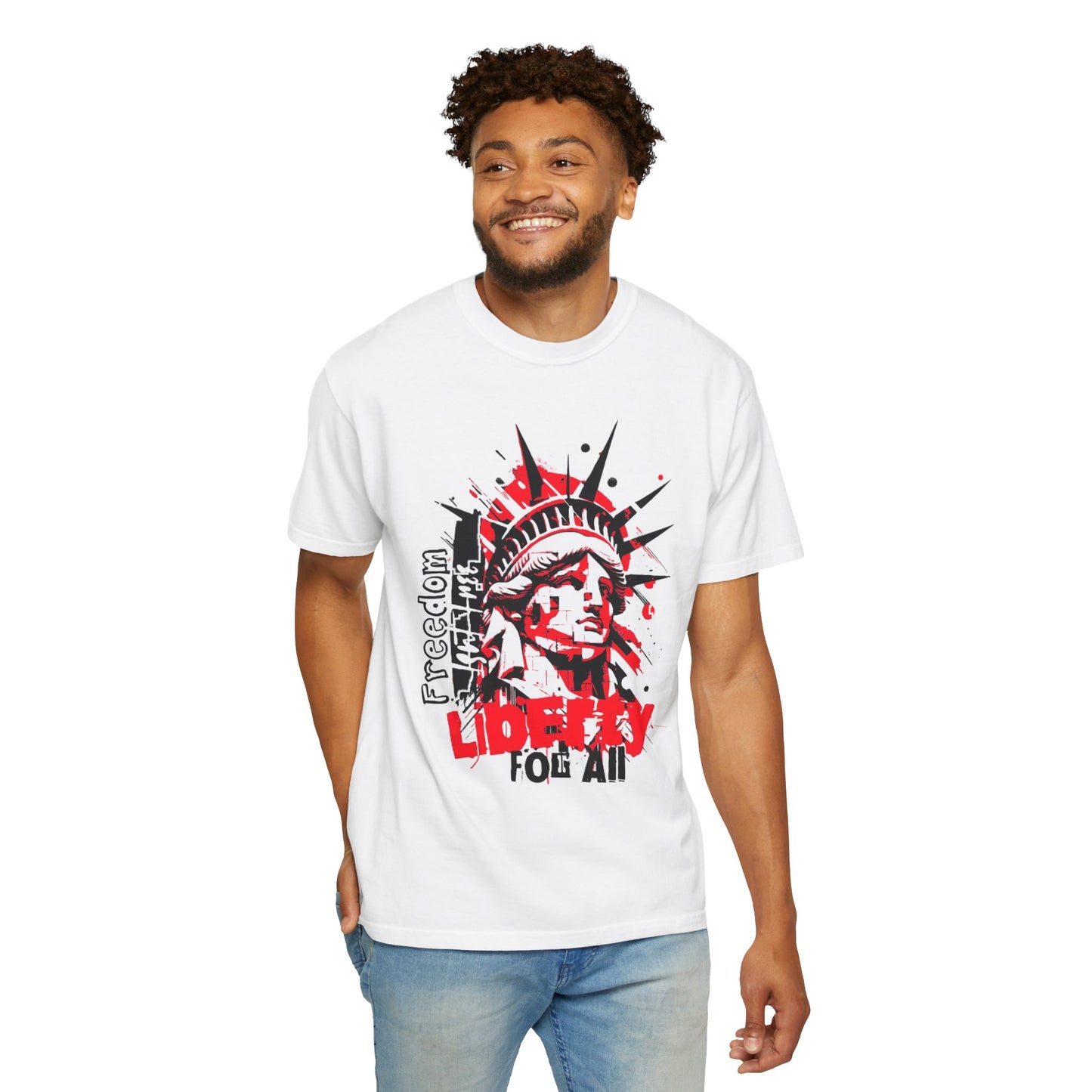 Freedom Isn't Free Liberty For All Graphic T-Shirt — Freedom Isn't Free