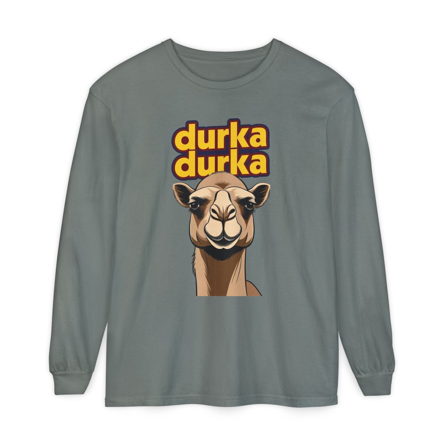 "Durka Durka" Camel Gildan Brand Long Sleeve Tee
