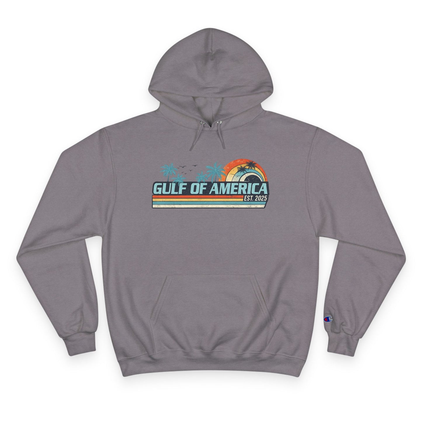 Gulf of America Vintage Champion Brand Hoodie