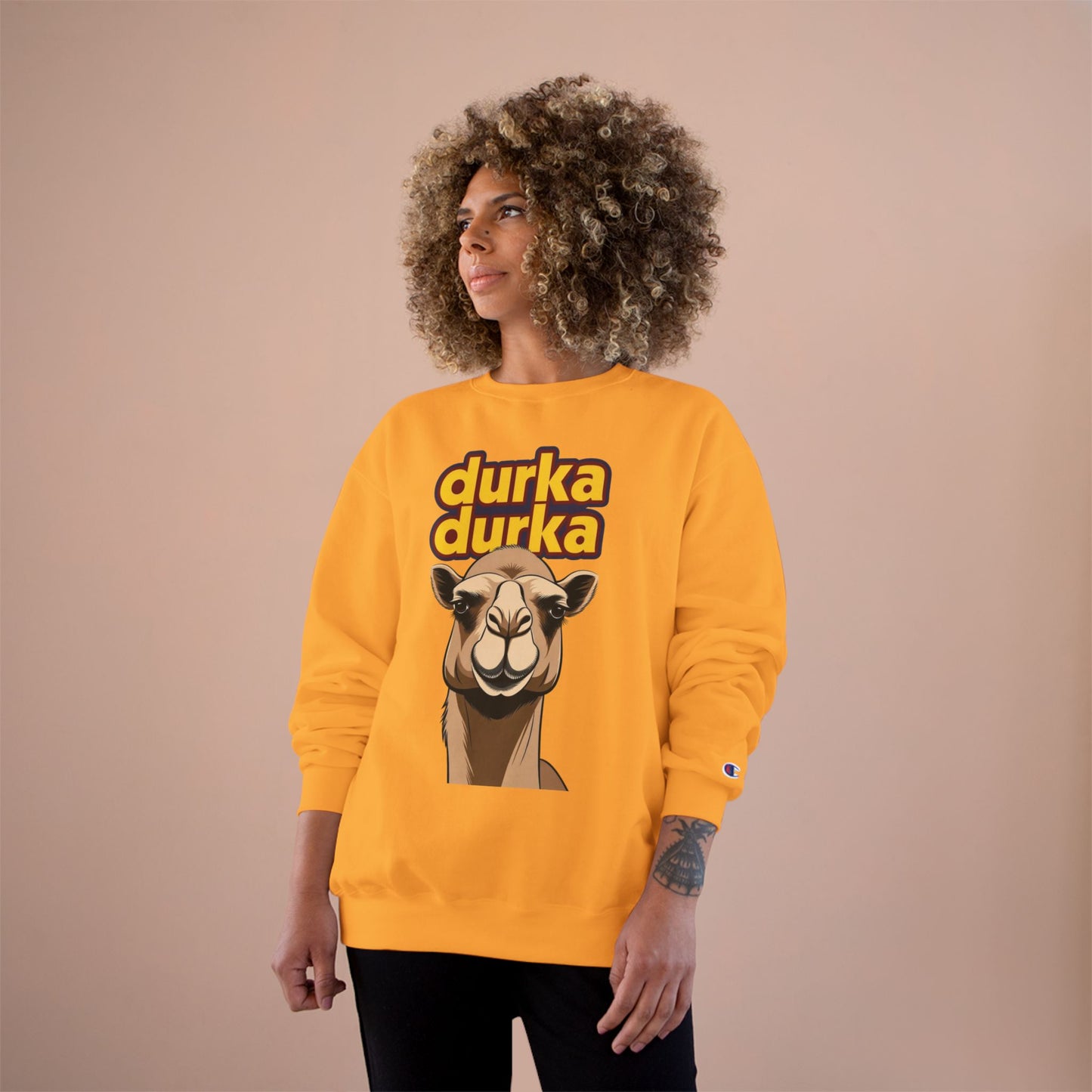 "Durka Durka Camel Champion Crewneck Sweatshirt