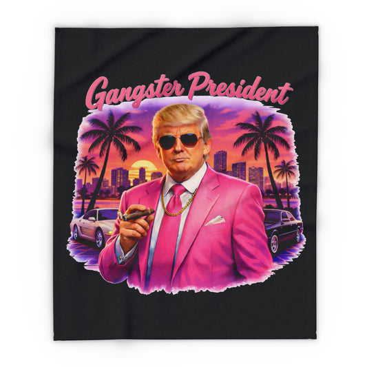 Gangster President Vice City Arctic  Fleece Blanket