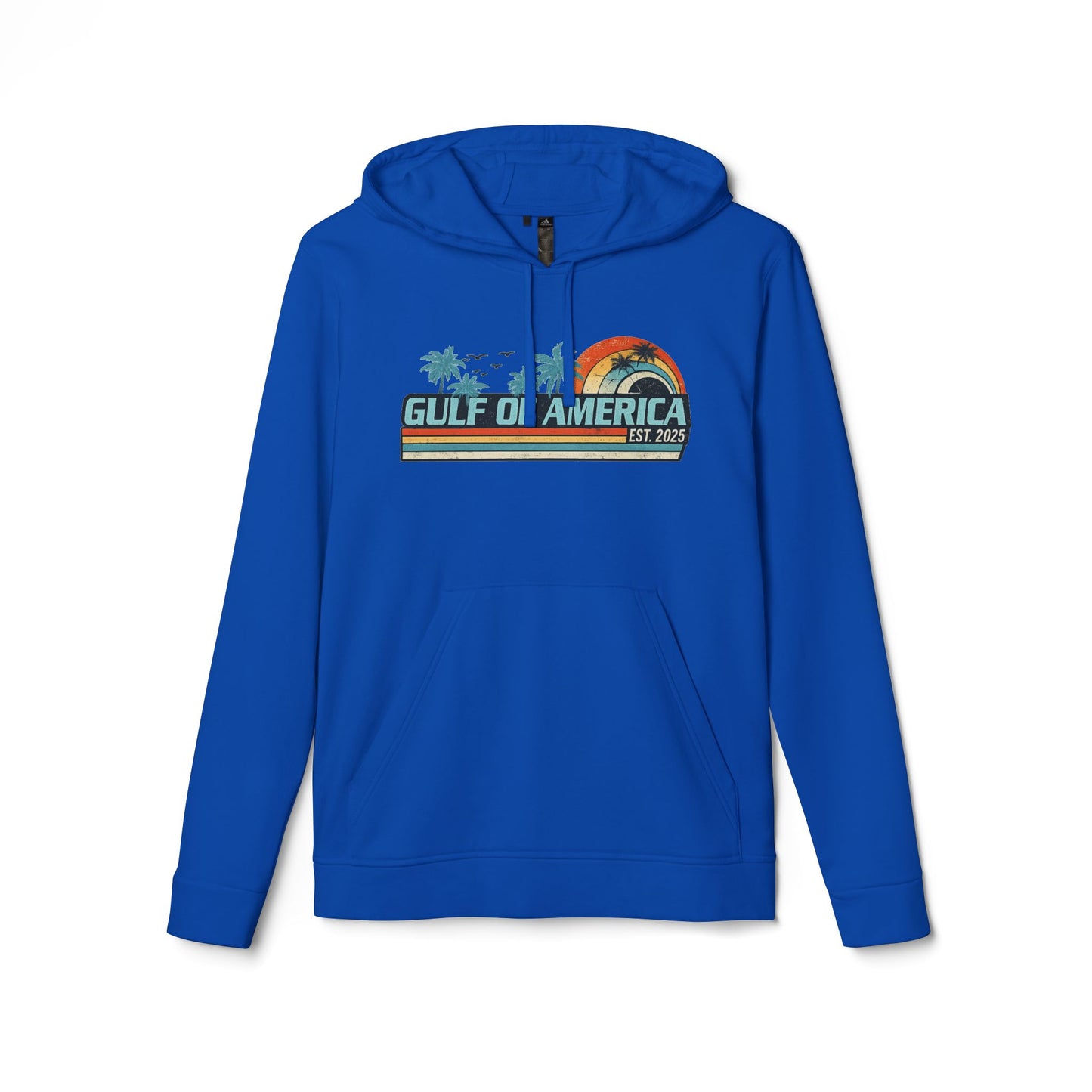 Gulf of America Vintage Adidas Brand Hoodie