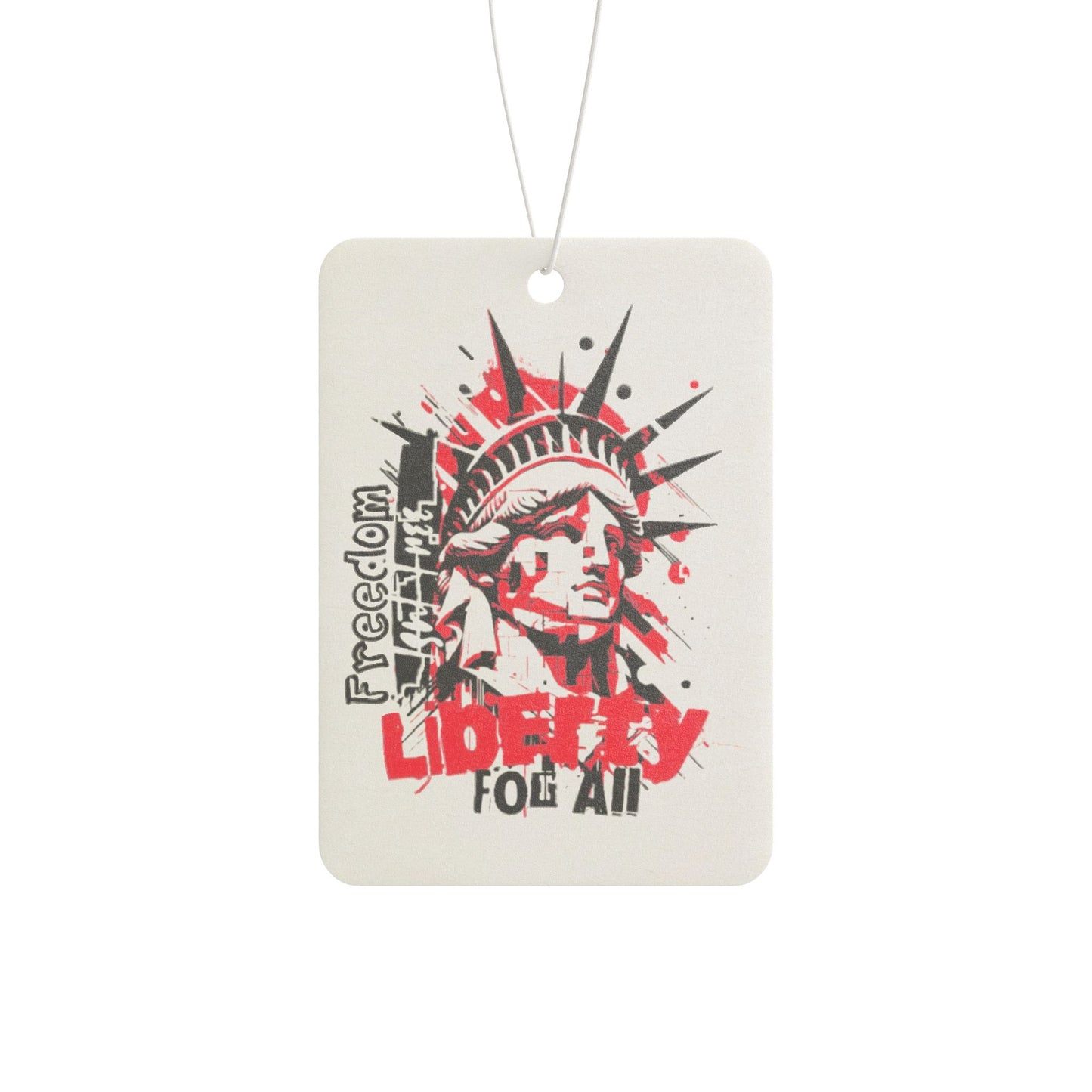 Freedom Isn't Free Liberty For All -Patriotic Scented Ornament