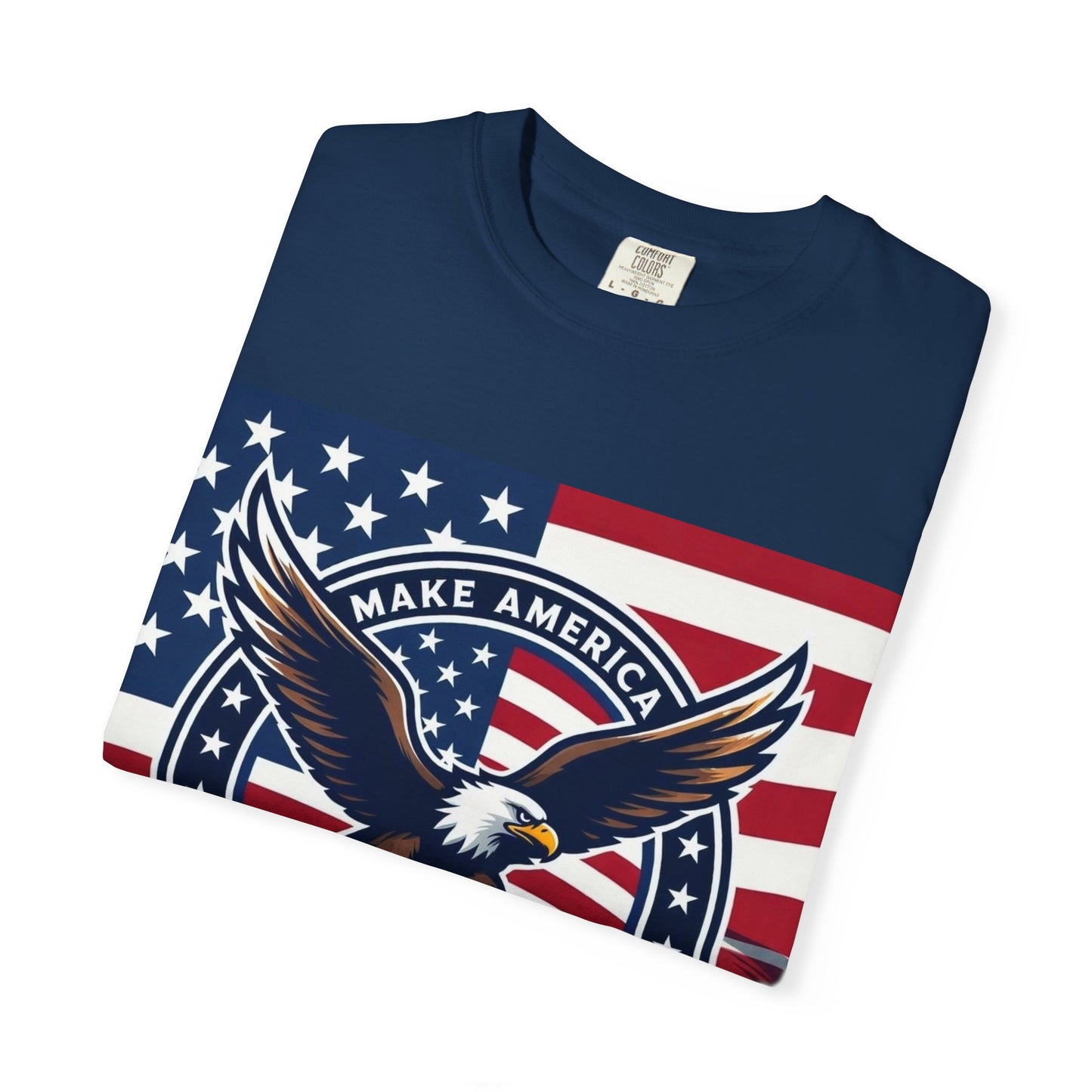 MAFA Eagle Flag T-Shirt — "Make America First Again" Patriotic Tee