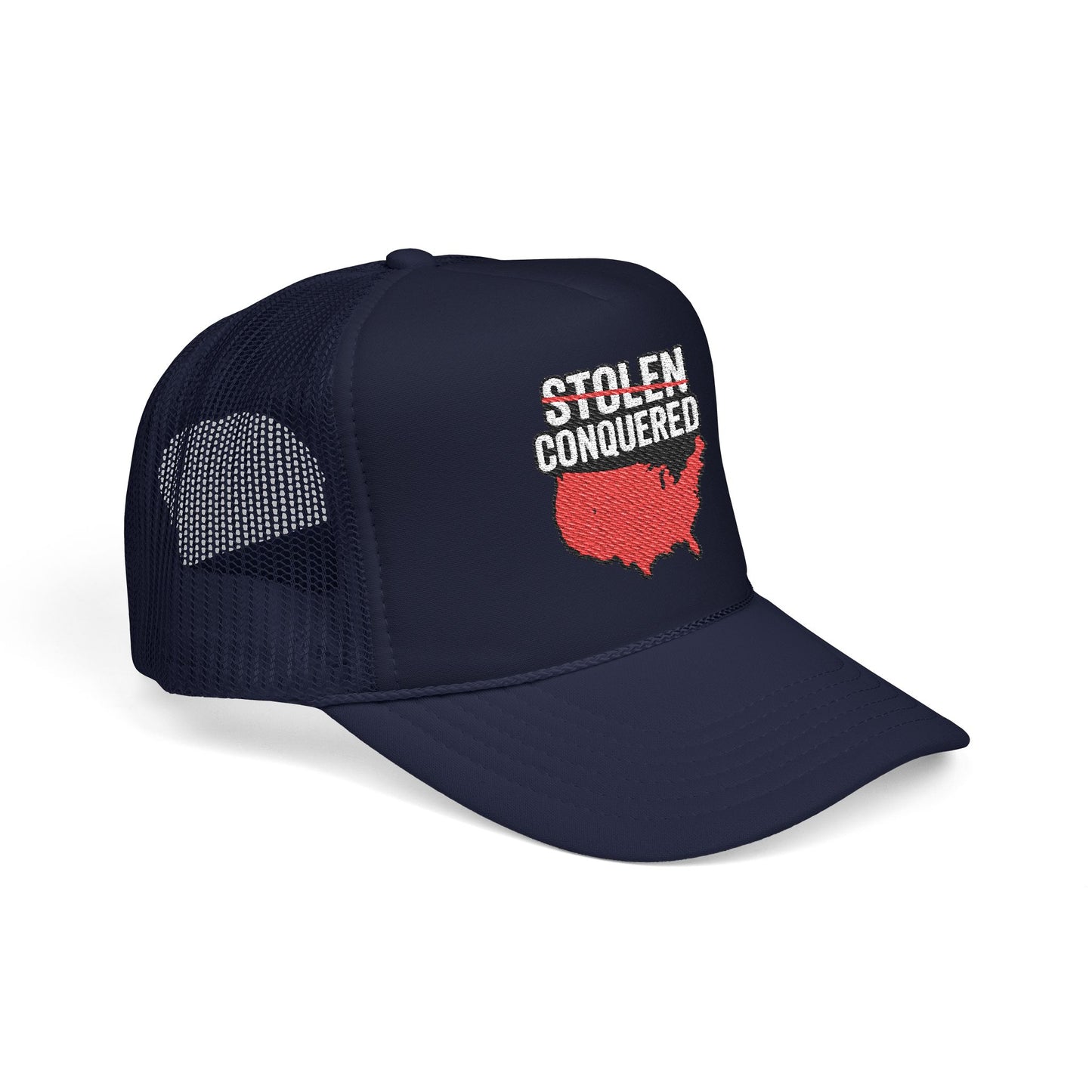Stolen Conquered USA Embroidered Trucker Hat