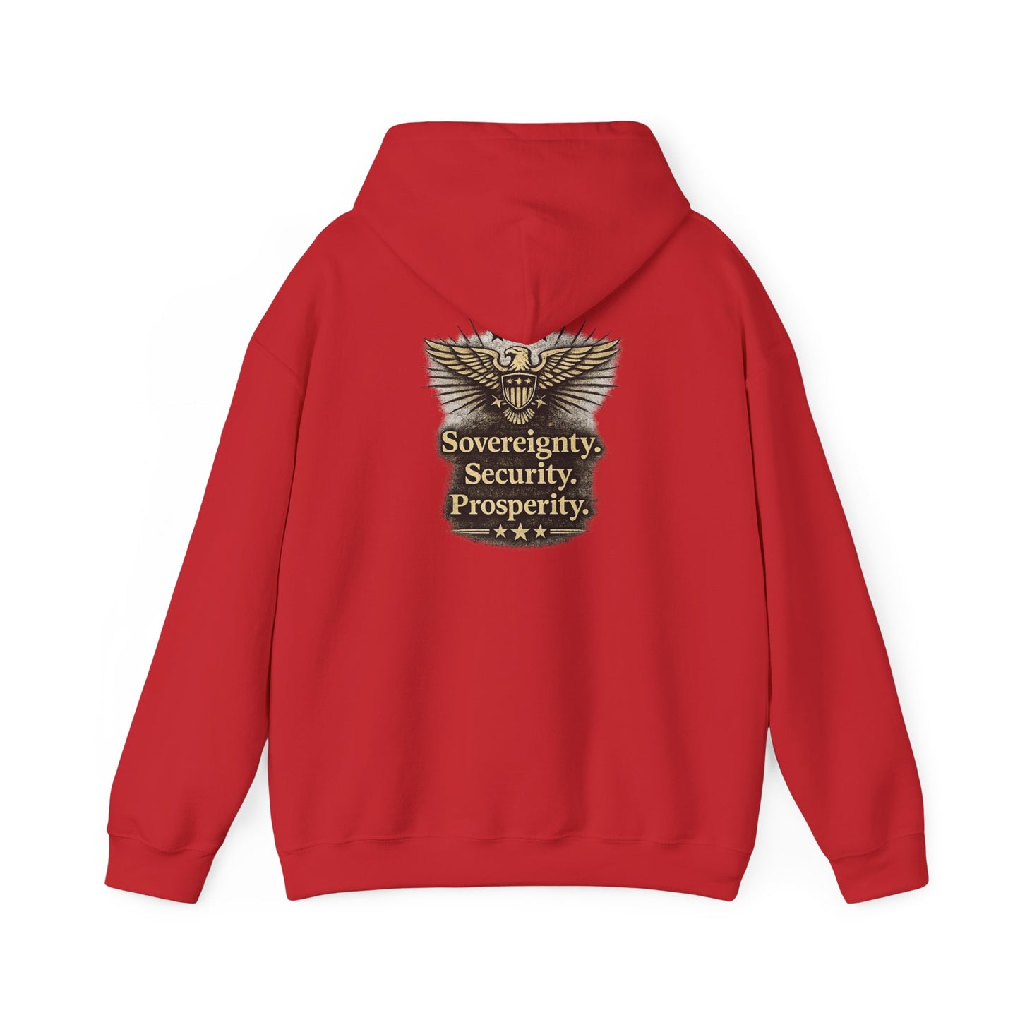 M.A.F.A. "Statue Of Liberty" "Sovereignty Security Prosperity " Comfort Color Brand Hoodie