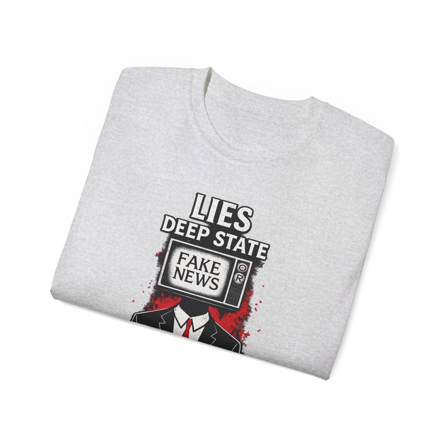 Fake News Political Statement Gildan Brand T-Shirt