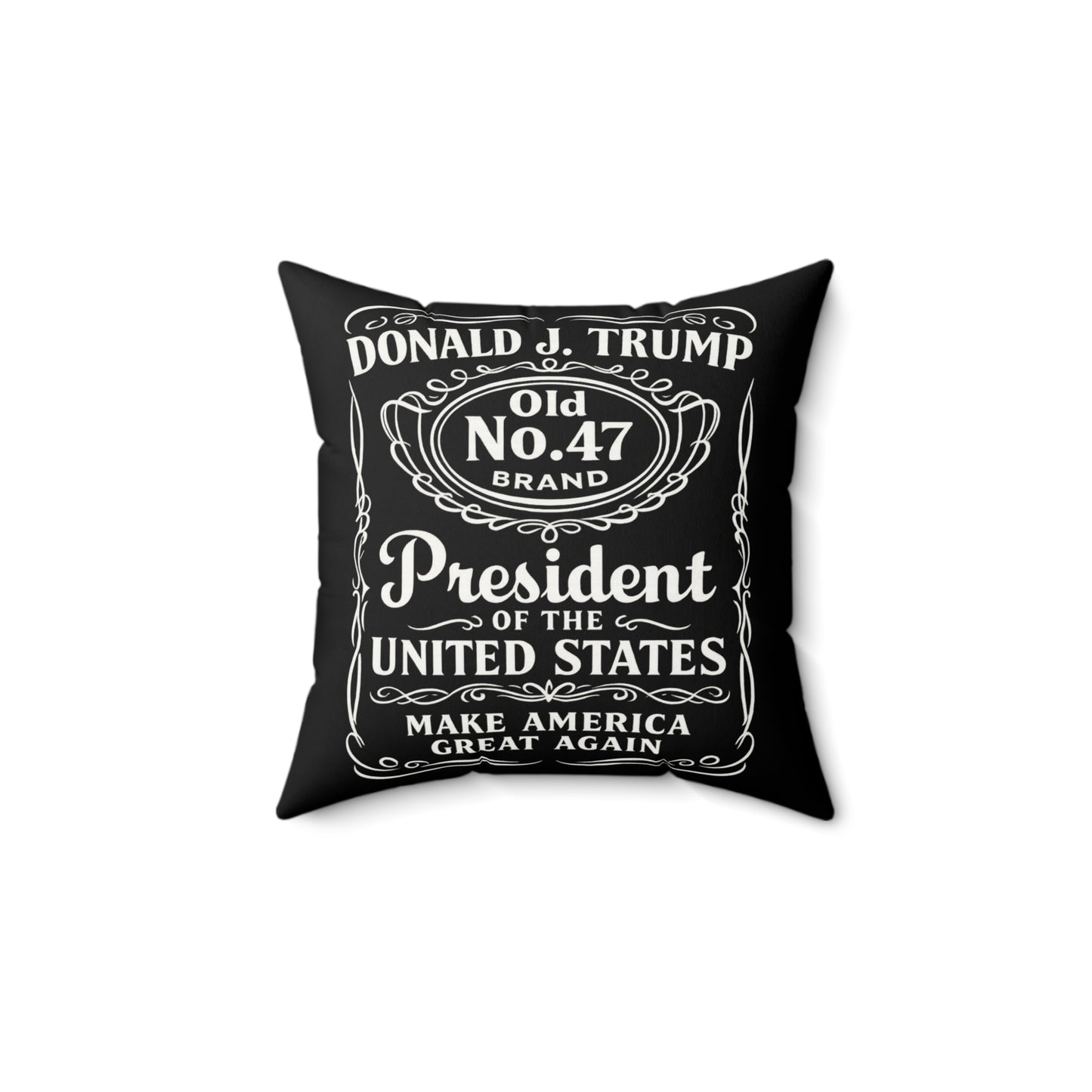 Trump "Old No. 47" President Decorative Pillow