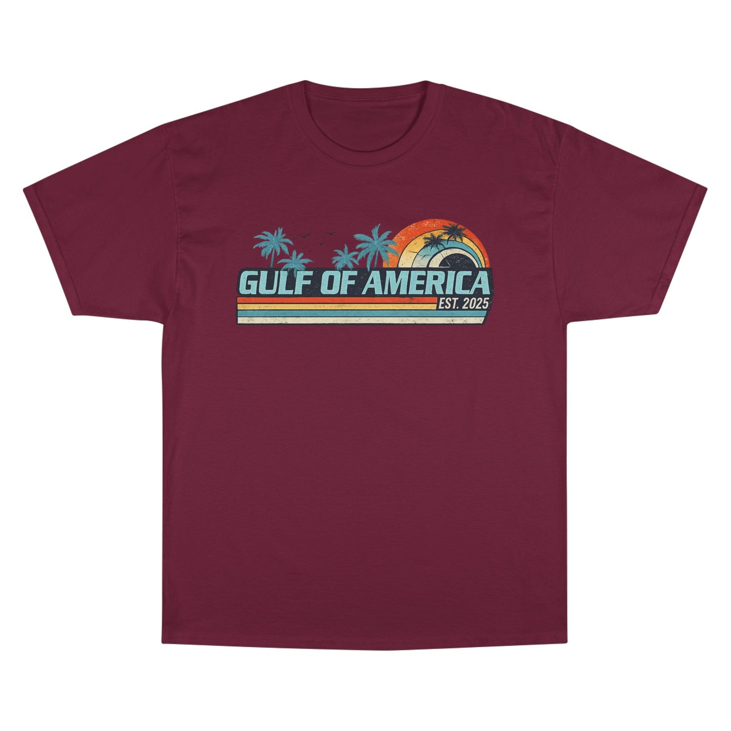 Gulf of America Vintage Champion Brand T-Shirt