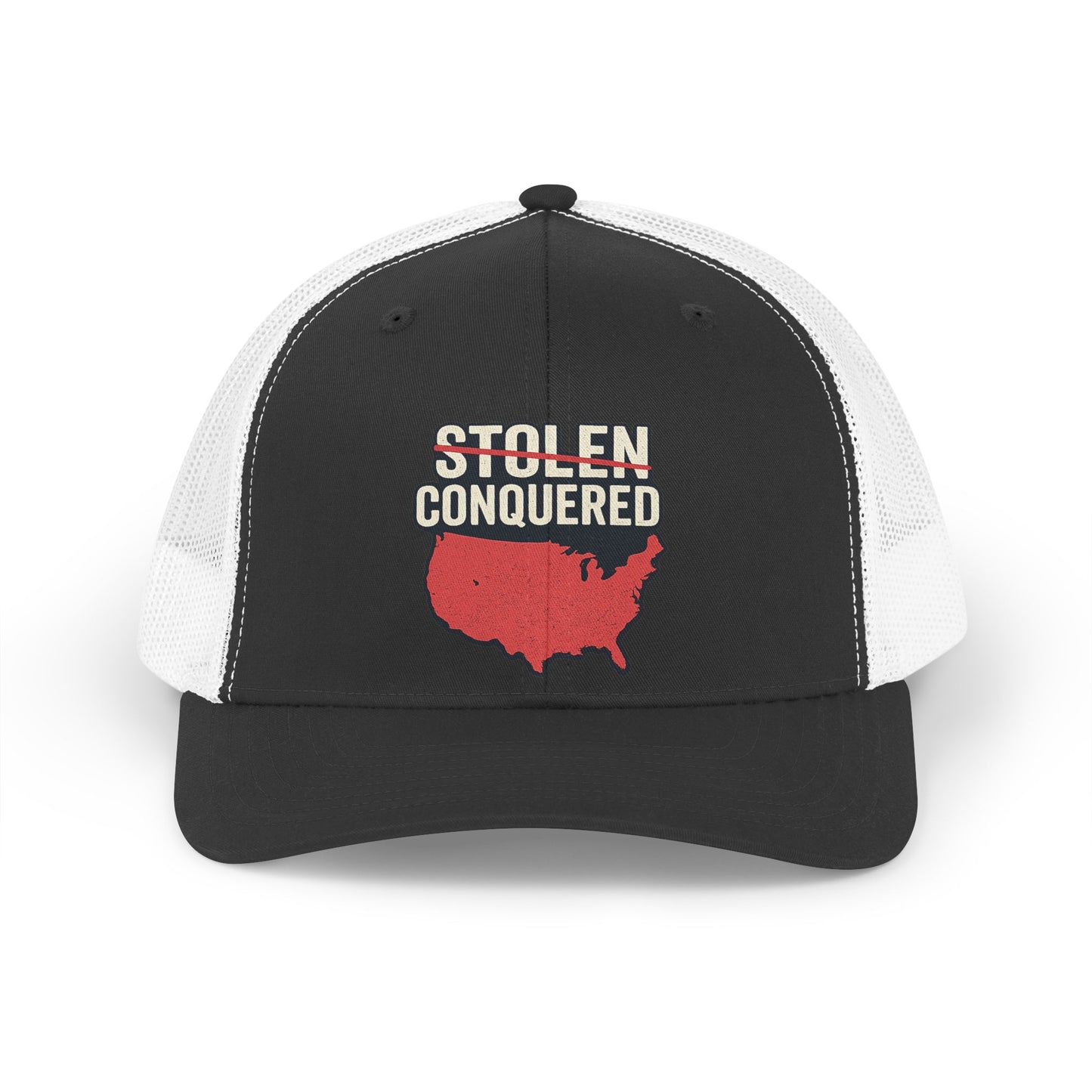 Stolen Conquered USA Retro Trucker Hat